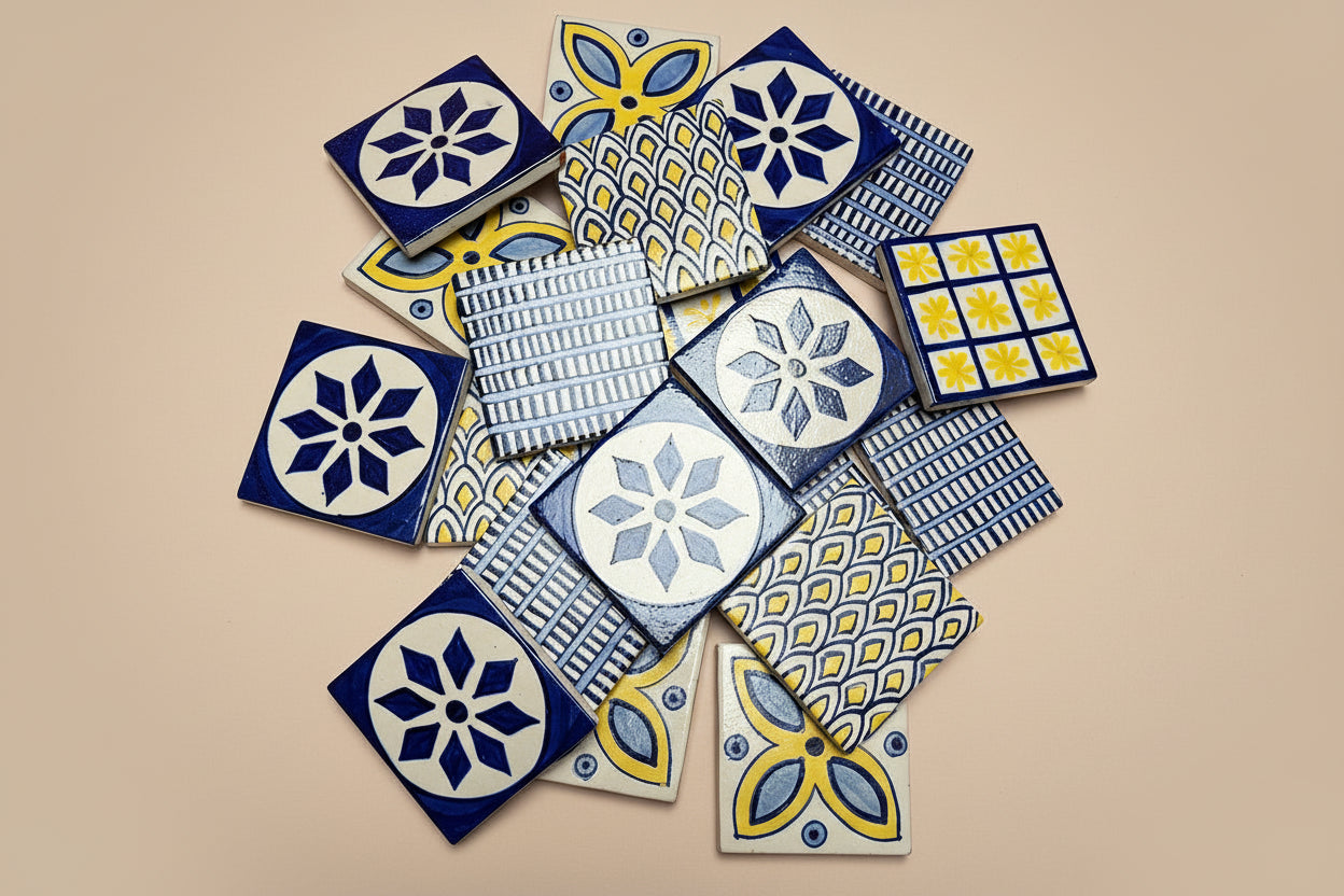 All styles of tiles in one picture 