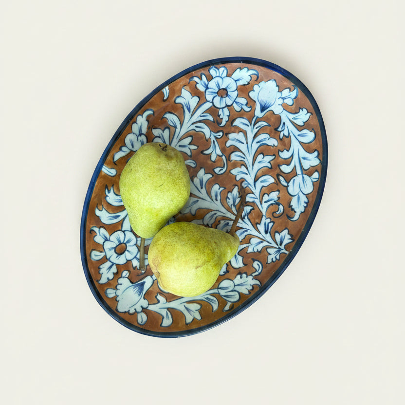 Brown Serving Platter