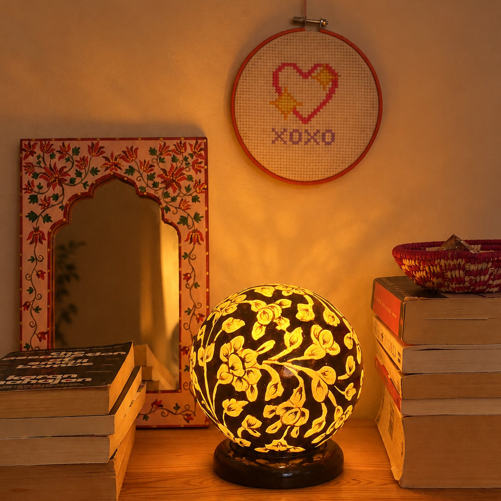 Handpainted Lamp