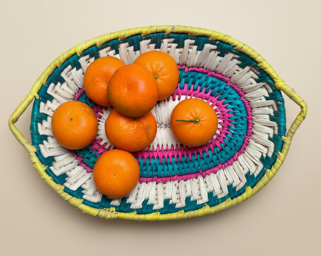 Colorful Pointy basket