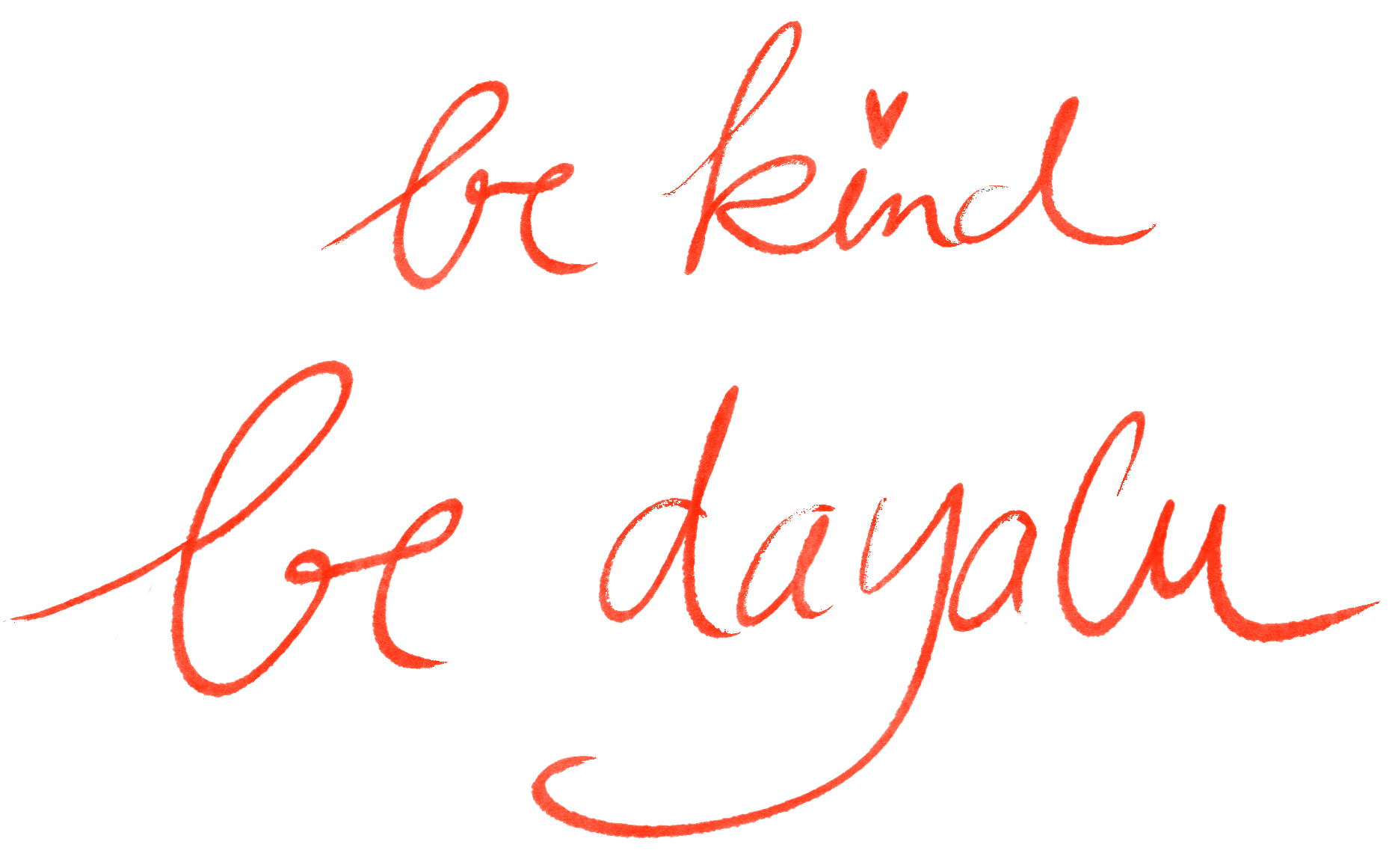 be kind be happy header